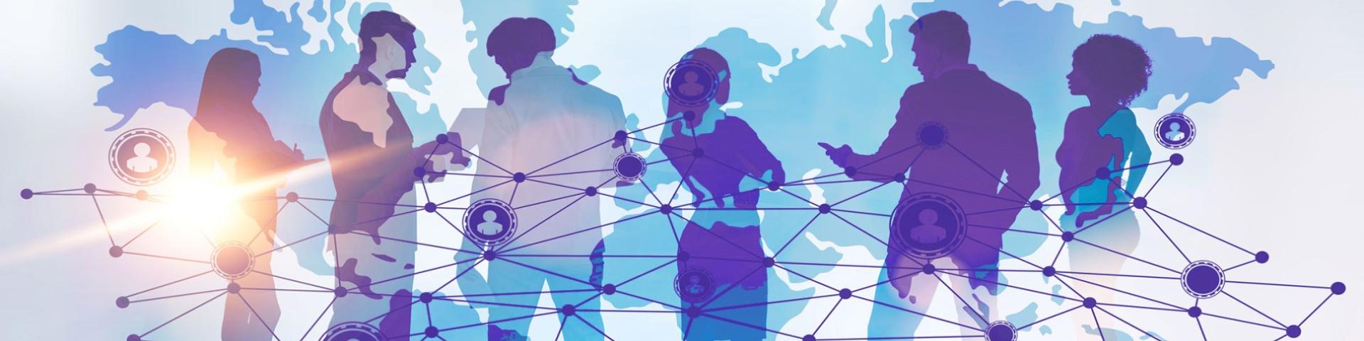 business people standing